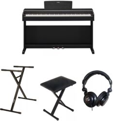 Piano digital con mueble Yamaha YDP-145 B  + Casque (PRO580) + Stand (XH 6102) + Banquette (XB 6160)