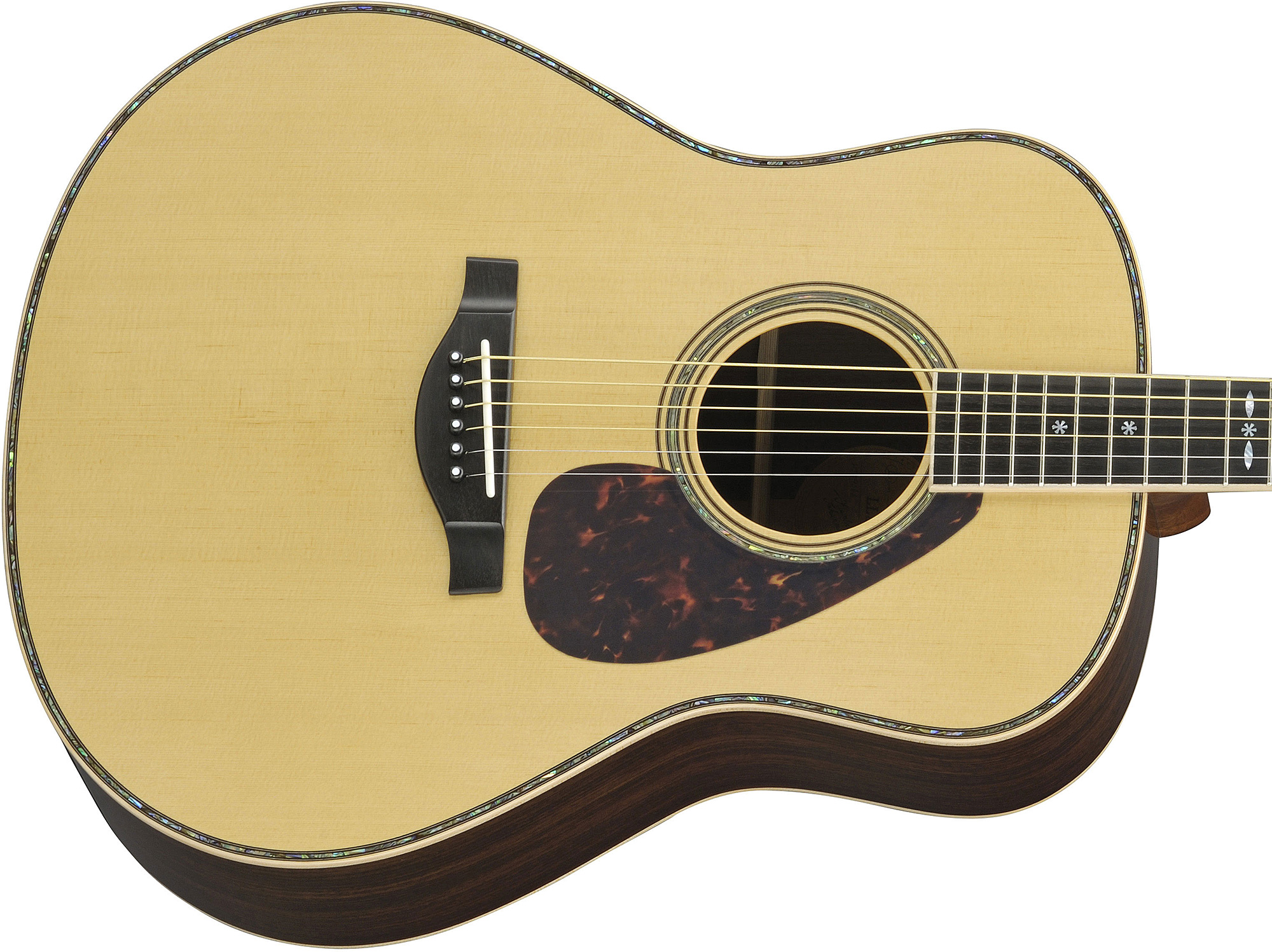 Yamaha Custom Shop Ll36 Are Japon Dreadnought Epicea Palissandre - Natural - Guitarra electro acustica - Variation 2