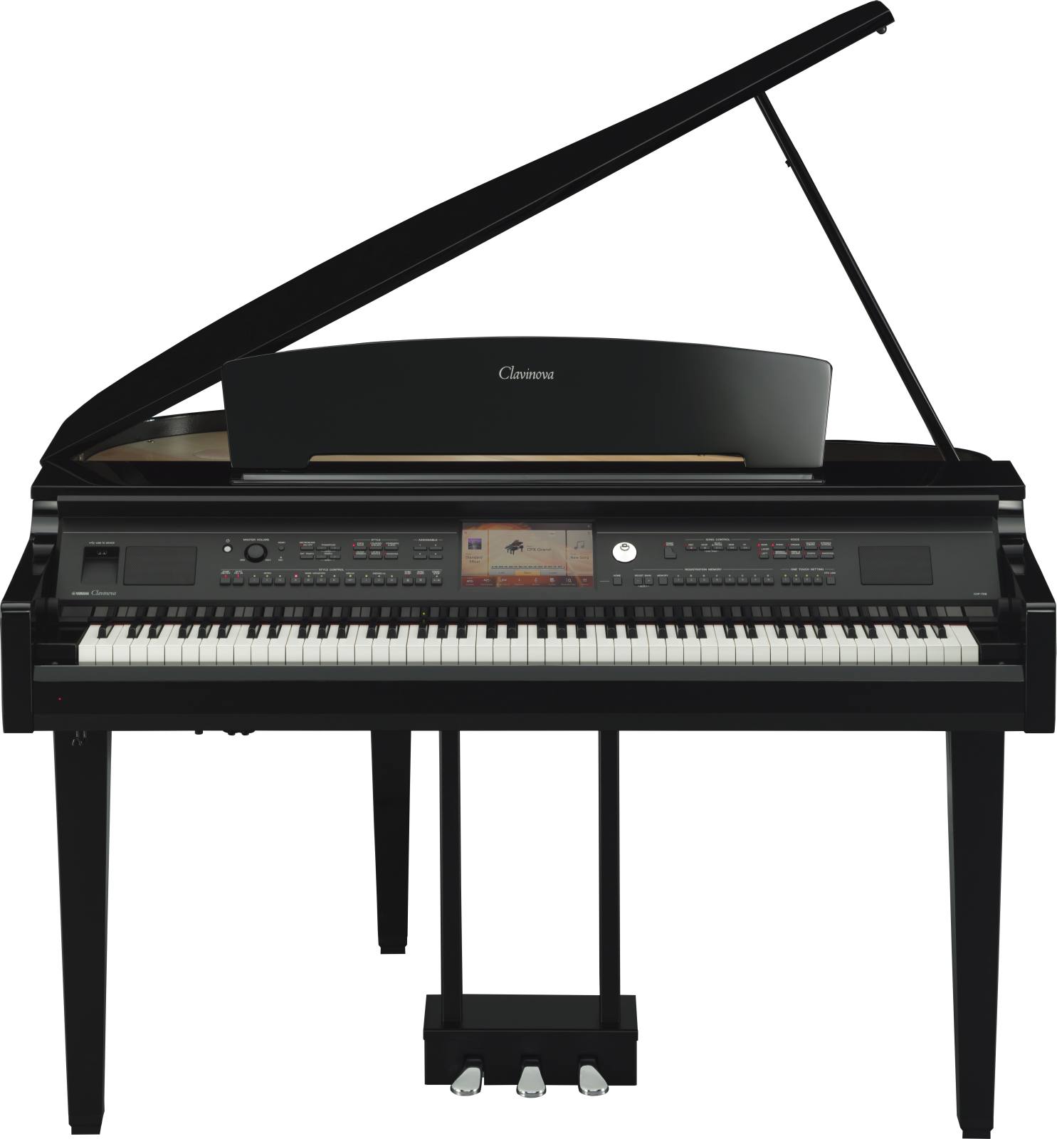 Yamaha Cvp-709gp - Noir Laqué - Piano digital con mueble - Variation 1