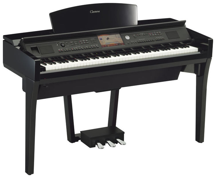 Yamaha Cvp-709pe - Laqué Noir - Piano digital con mueble - Variation 1