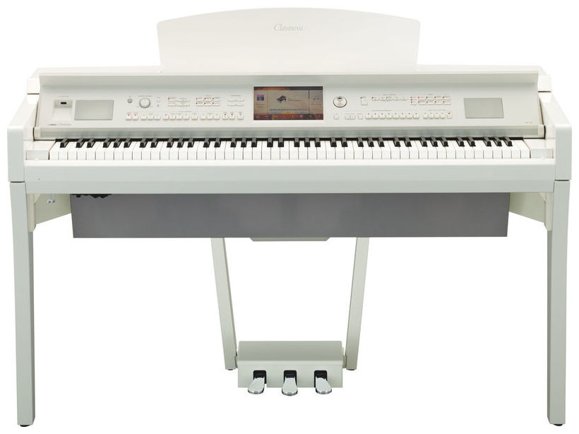 Yamaha Cvp-709pwh - Blanc Laqué - Piano digital con mueble - Variation 1