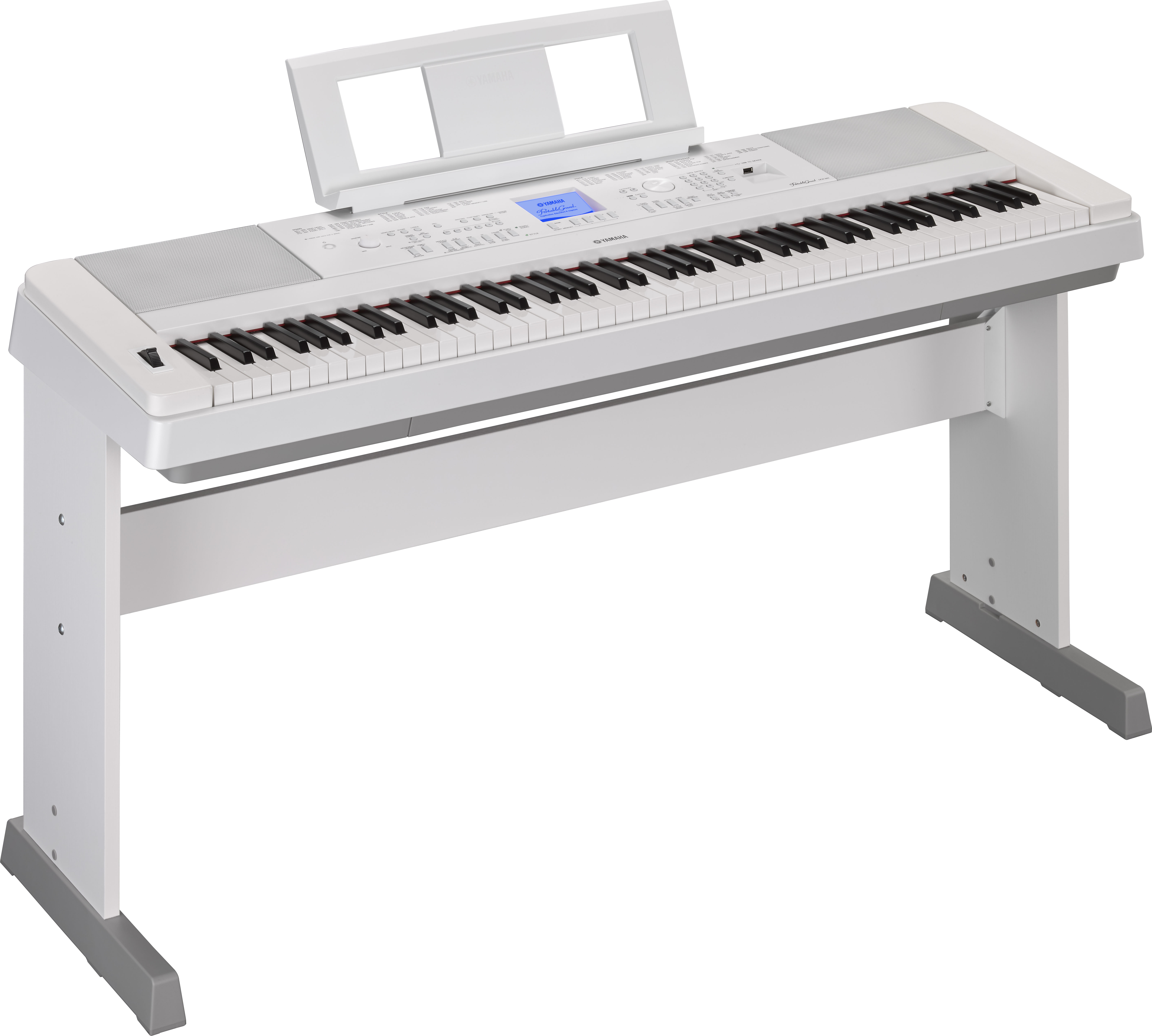 Yamaha Dgx-660 - White - Piano digital con mueble - Variation 1