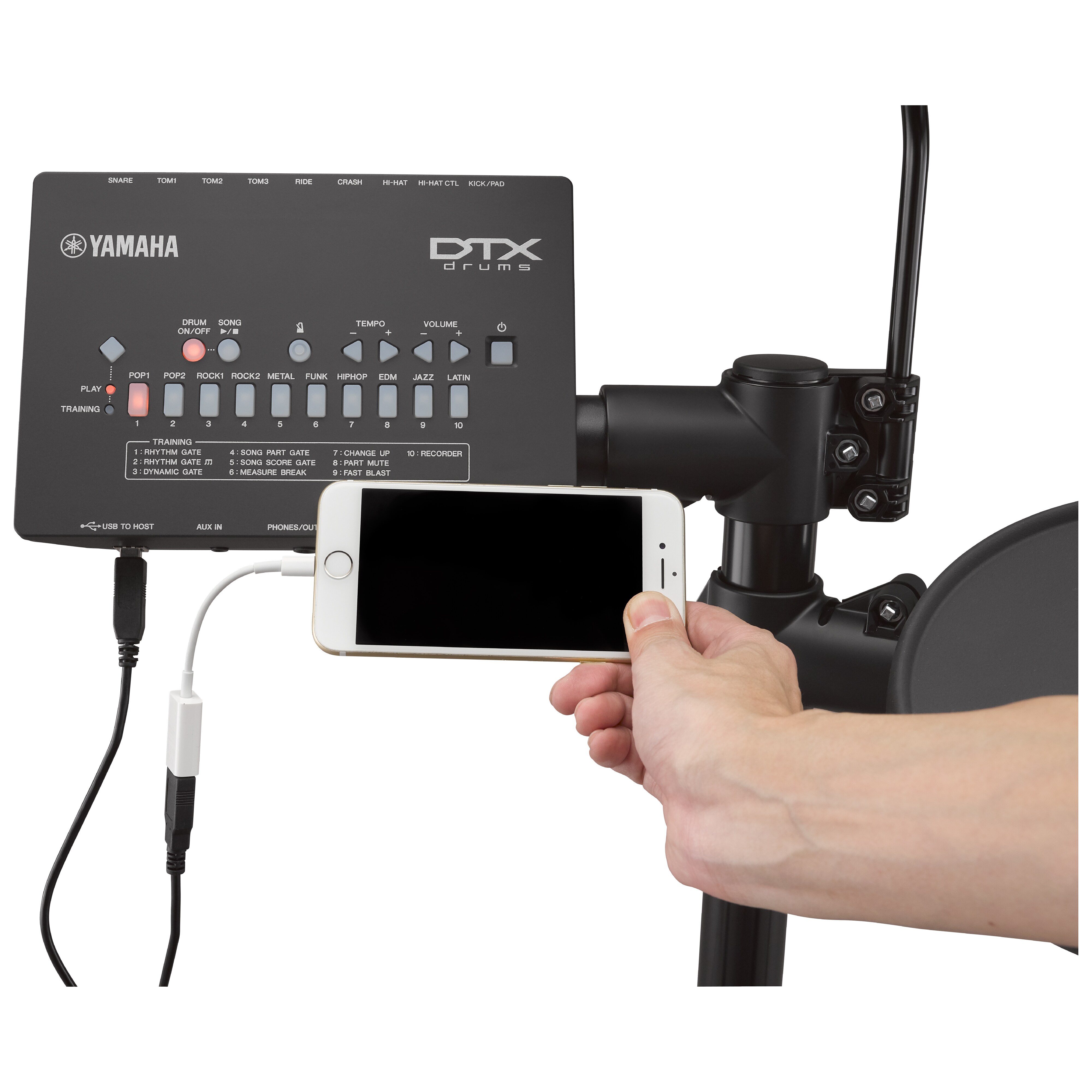 Yamaha Dtx402k - Batería electrónica completa - Variation 5