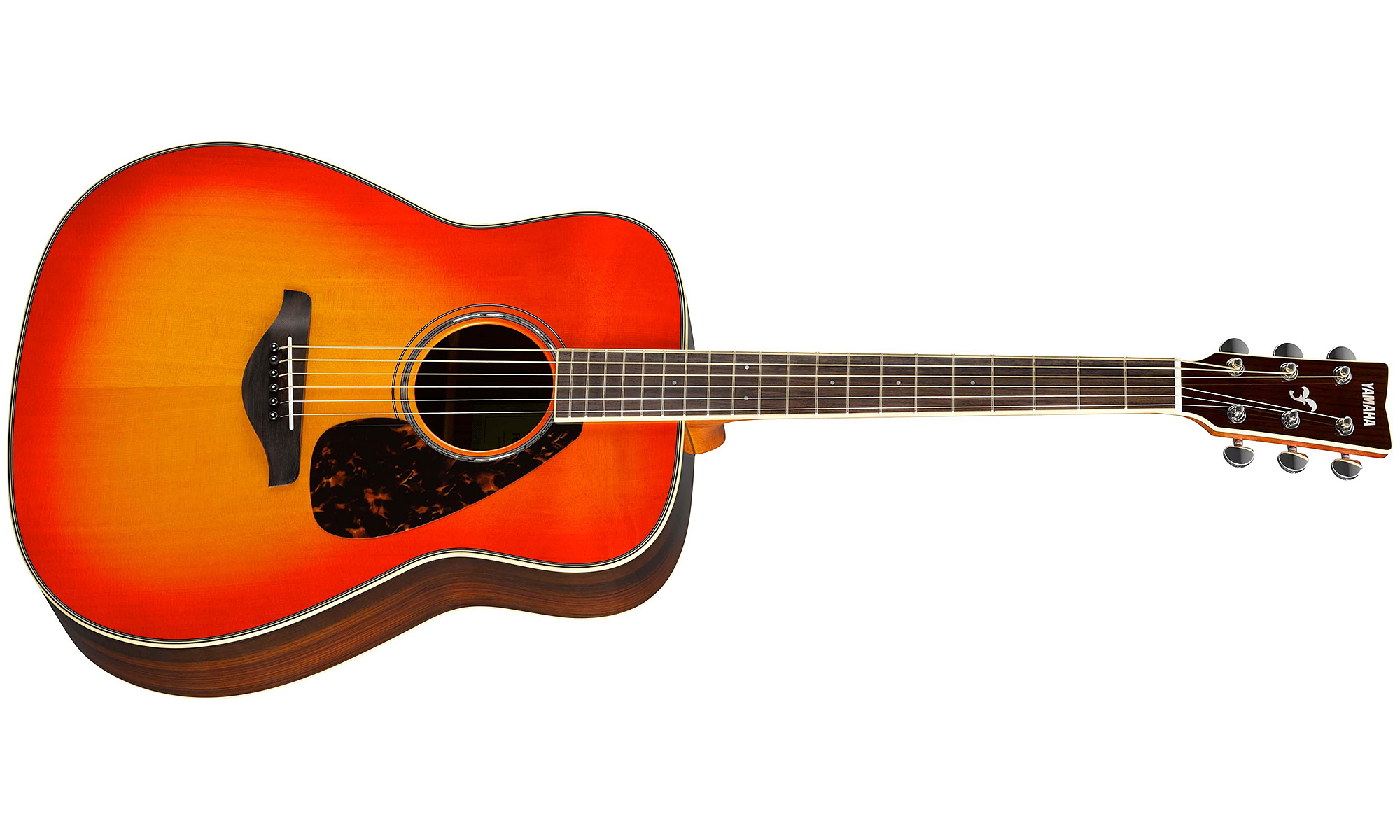 Yamaha Fg830 Ab Dreadnought Epicea Palissandre 2016 - Autumn Burst - Guitarra acústica & electro - Variation 1