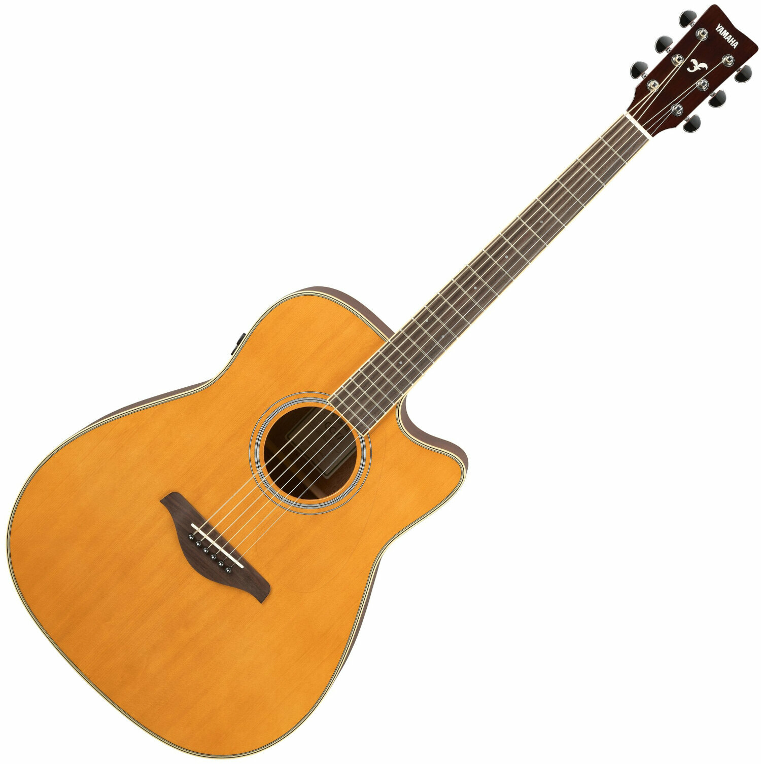 Yamaha Fgc-ta Transacoustic Cutaway Epicea Acajou Rw - Vintage Tint - Guitarra acústica & electro - Variation 1