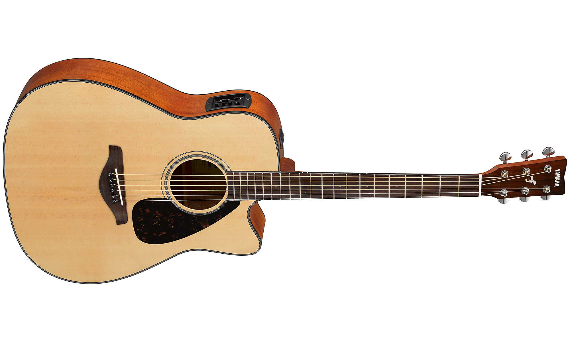 Yamaha Fgx800c Nt Dreadnought Cw Epicea Nato 2016 - Natural - Guitarra electro acustica - Variation 1