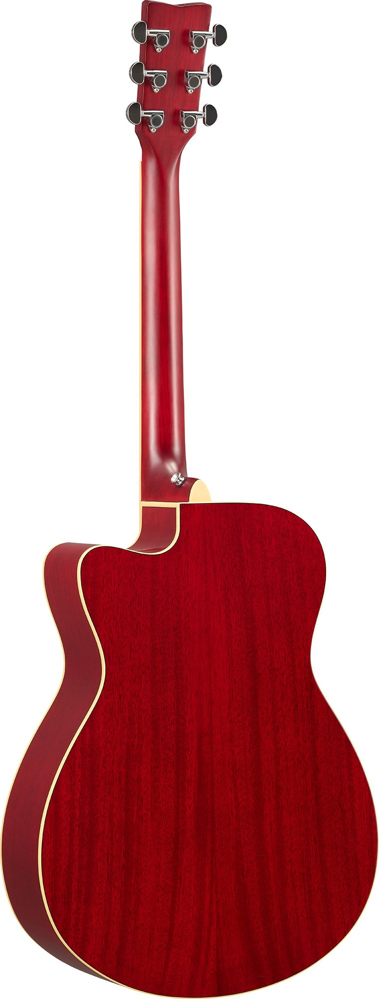 Yamaha Fsc-ta Transacoustic Cutaway Epicea Acajou Rw - Ruby Red - Guitarra acústica & electro - Variation 1