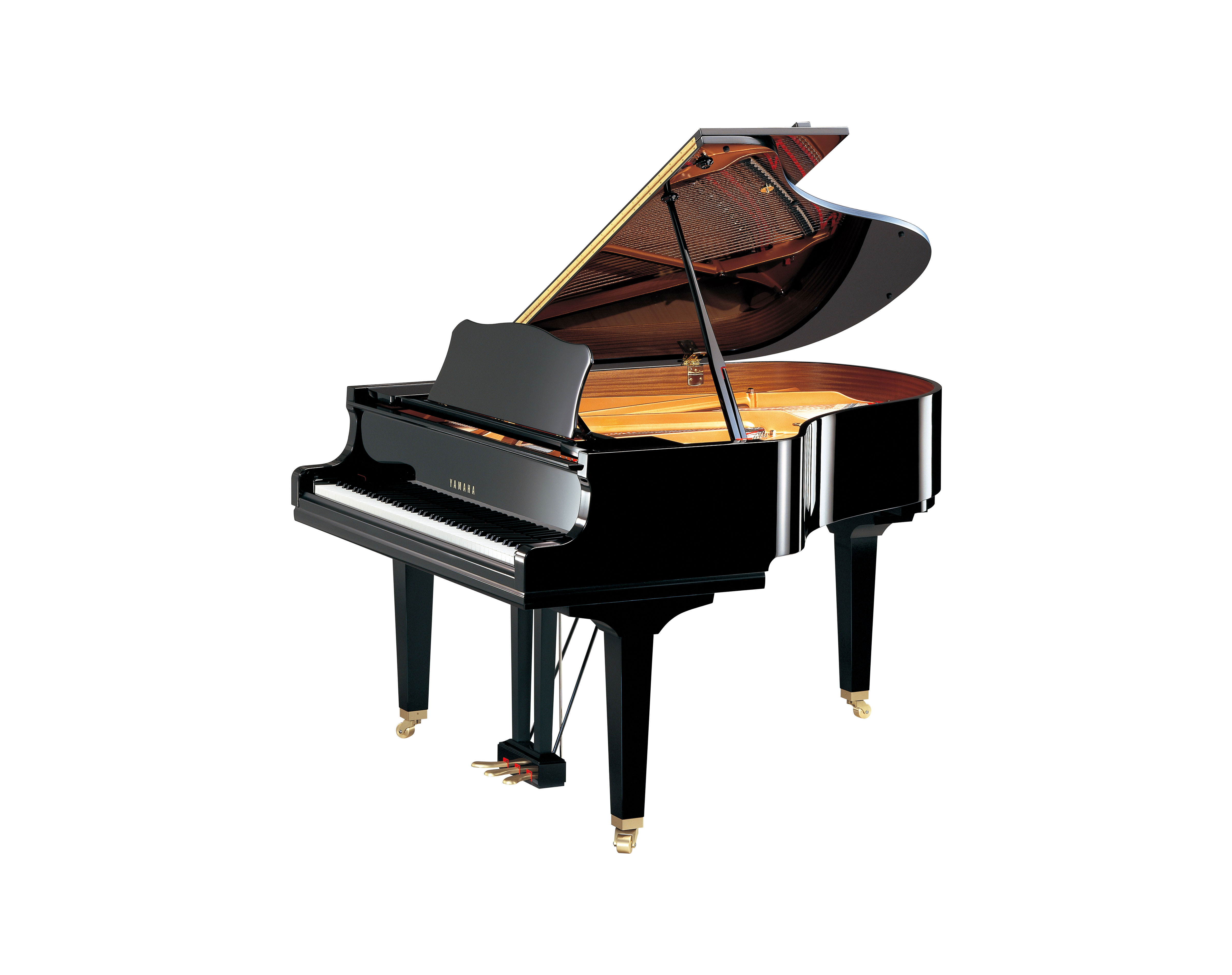 Yamaha Gc2 A Queue - Noir Brillant - Piano vertical - Variation 1