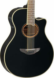 Guitarra folk Yamaha APX700II-12 - Black