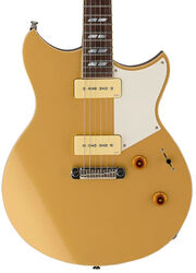 Guitarra eléctrica de doble corte Yamaha Chris Buck Revstar RS02CB - Honey Gold