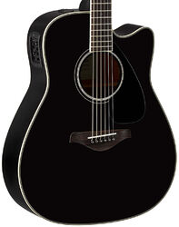 Guitarra folk Yamaha FGX830C BL - Black