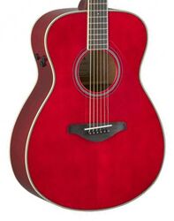 Guitarra folk Yamaha FS-TA Transacoustic - Ruby red