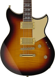 Guitarra eléctrica de doble corte Yamaha Mateo Mancuso Revstar RS20MM - Vintage sunburst