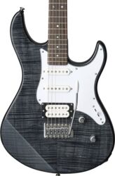 Guitarra eléctrica con forma de str. Yamaha Pacifica 212VFM - Translucent black