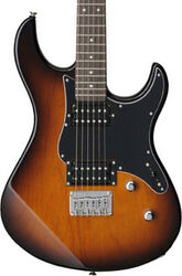 Guitarra eléctrica con forma de str. Yamaha Pacifica PAC120H - Tobacco brown sunburst