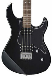 Guitarra eléctrica con forma de str. Yamaha Pacifica PAC120H - Black