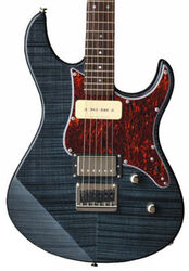 Guitarra eléctrica con forma de str. Yamaha Pacifica PAC611HFM - Translucent black