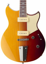 Guitarra eléctrica de doble corte Yamaha Revstar Professionnal RSP02T Japan - Sunset sunburst