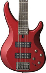 Bajo eléctrico de cuerpo sólido Yamaha TRBX305 - Candy apple red