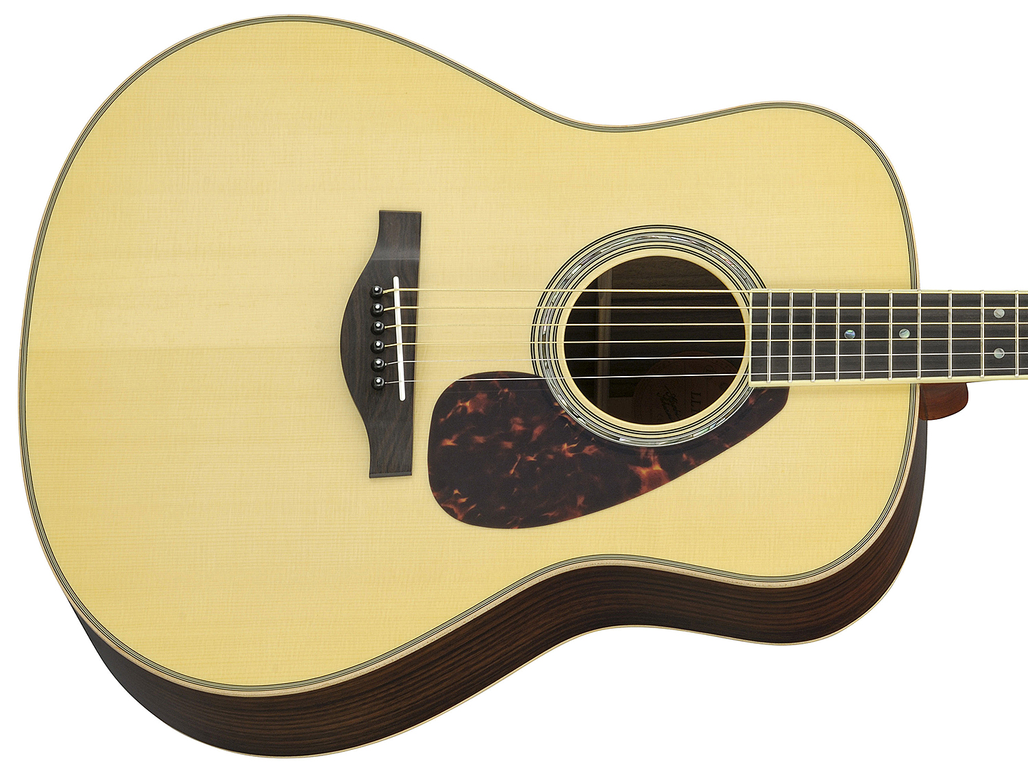 Yamaha Ll16 Are Jumbo Epicea Palissandre Eb - Natural - Guitarra electro acustica - Variation 2