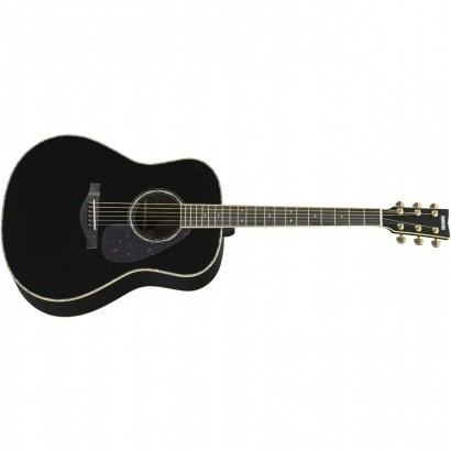 Yamaha Ll16d Are Deluxe Jumbo Epicea Palissandre Eb - Black - Guitarra electro acustica - Variation 1