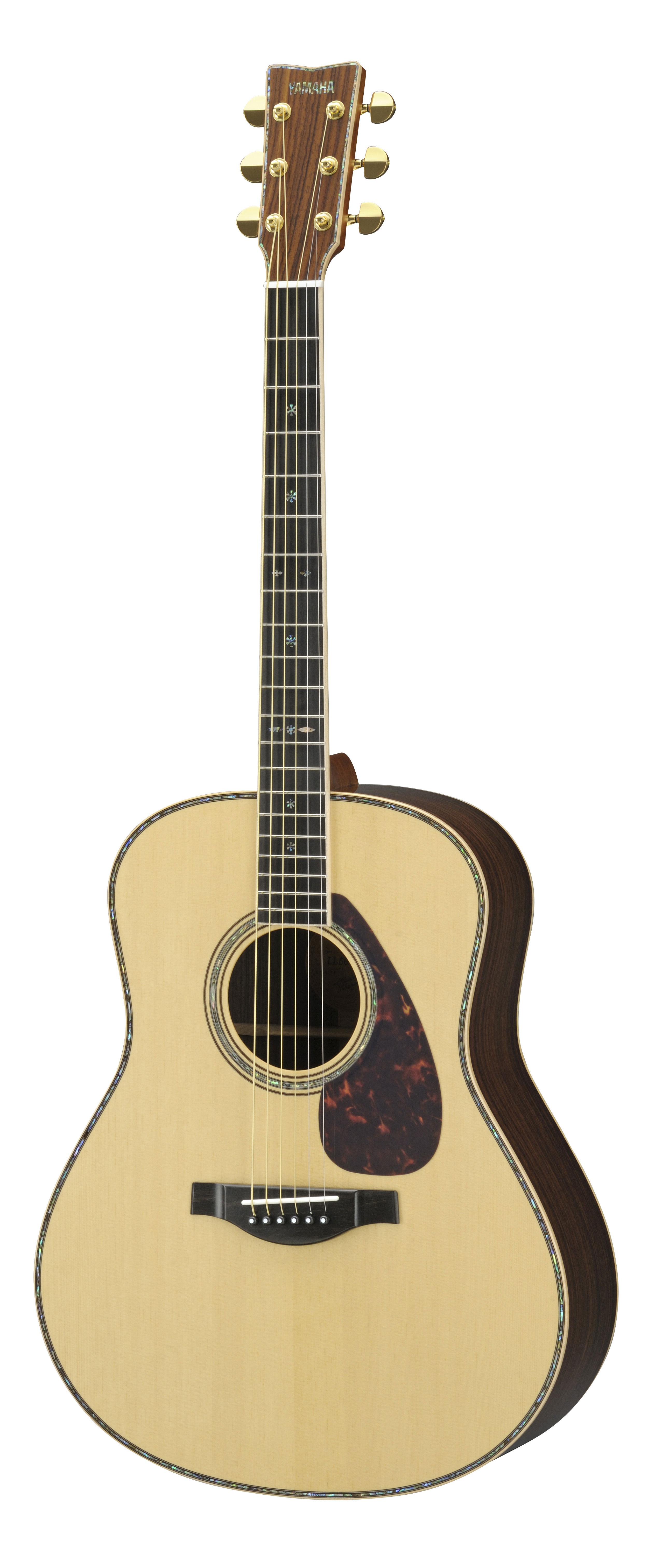 Yamaha Custom Shop Ll56 Areii Dreadnought Epicea Palissandre Eb - Natural - Guitarra electro acustica - Variation 1