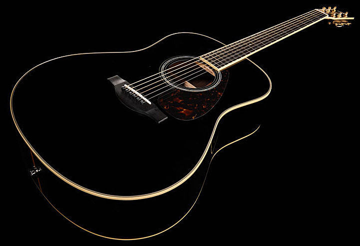Yamaha Ll6 Are - Black - Guitarra electro acustica - Variation 2