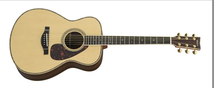 Yamaha Custom Shop Ls56 Areii Concert Epicea Palissandre Eb - Natural - Guitarra electro acustica - Variation 1