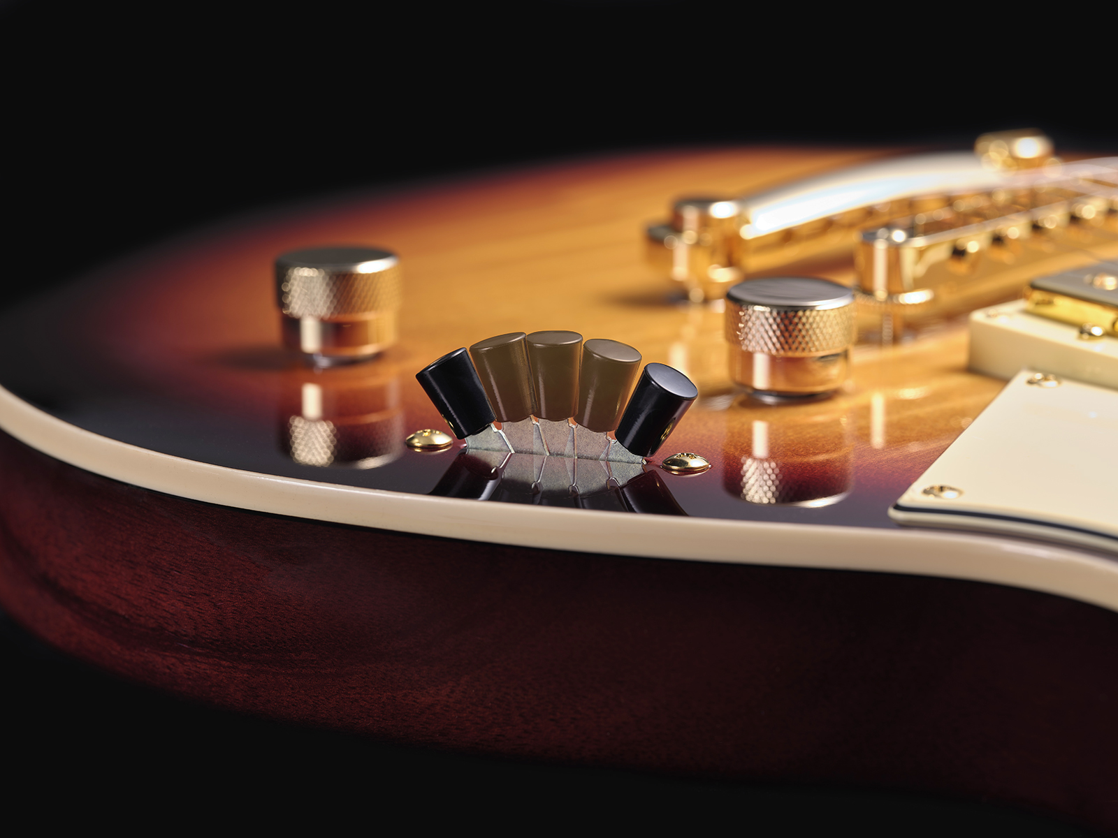 Yamaha Mateo Mancuso Rs20mm Revstar Signature 2h Dimarzio Ht Rw - Vintage Sunburst - Guitarra eléctrica de doble corte - Variation 5