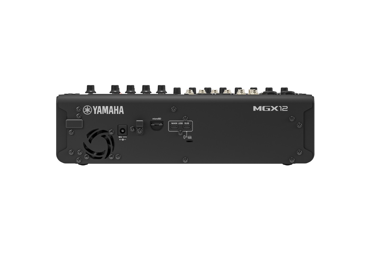 Yamaha Mgx12 Black - Mesa de mezcla digital - Variation 3