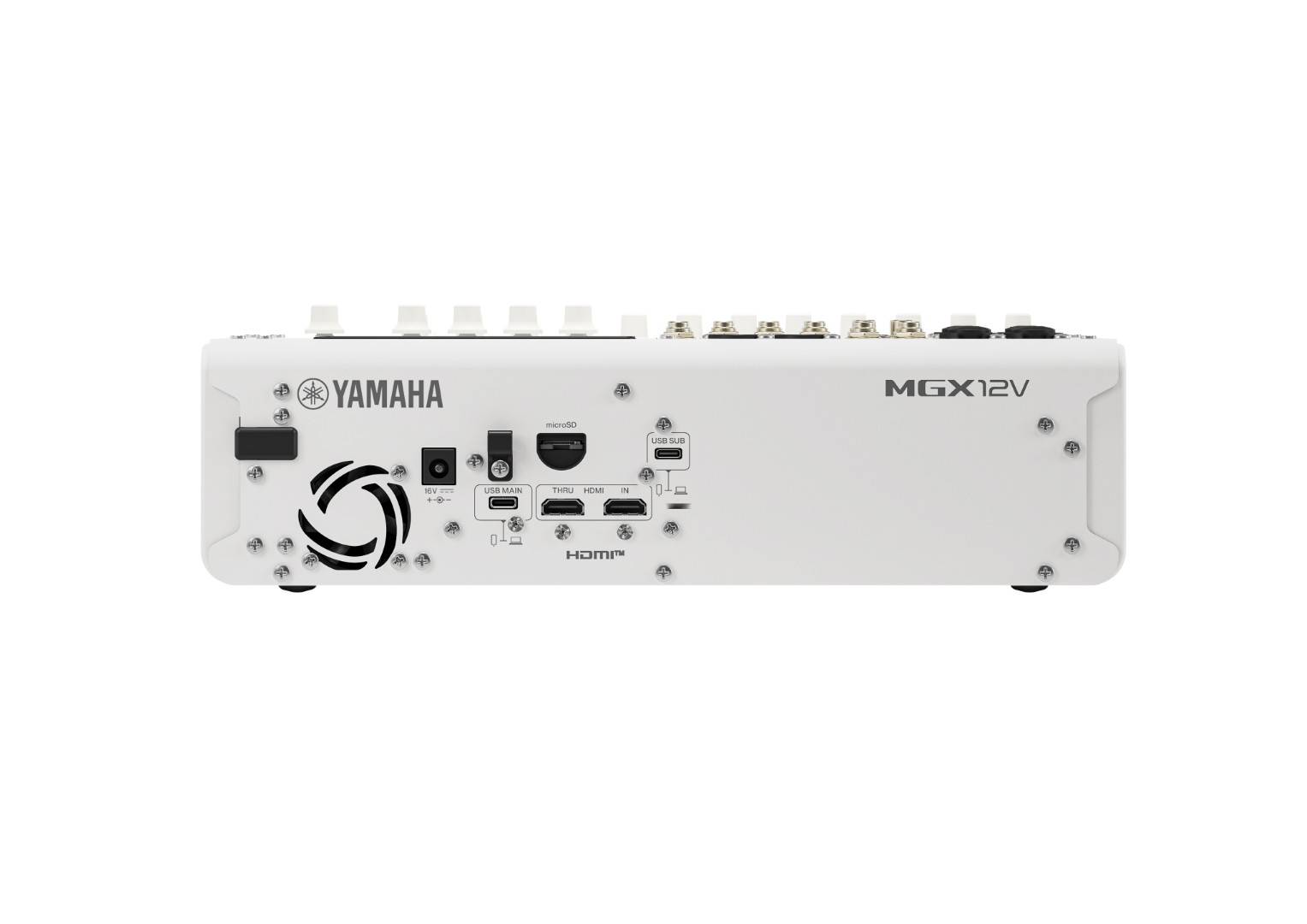 Yamaha Mgx12v White - Mesa de mezcla digital - Variation 3