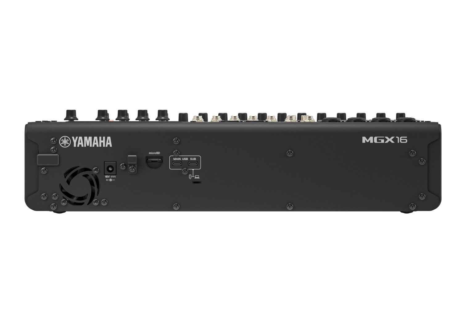 Yamaha Mgx16 Black - Mesa de mezcla digital - Variation 3