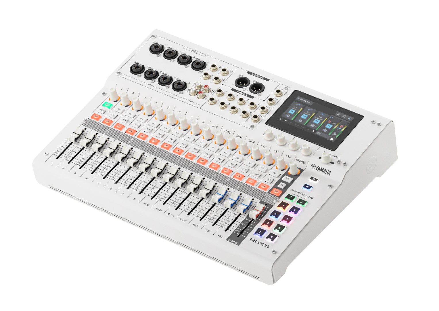 Yamaha Mgx16 White - Mesa de mezcla digital - Variation 4