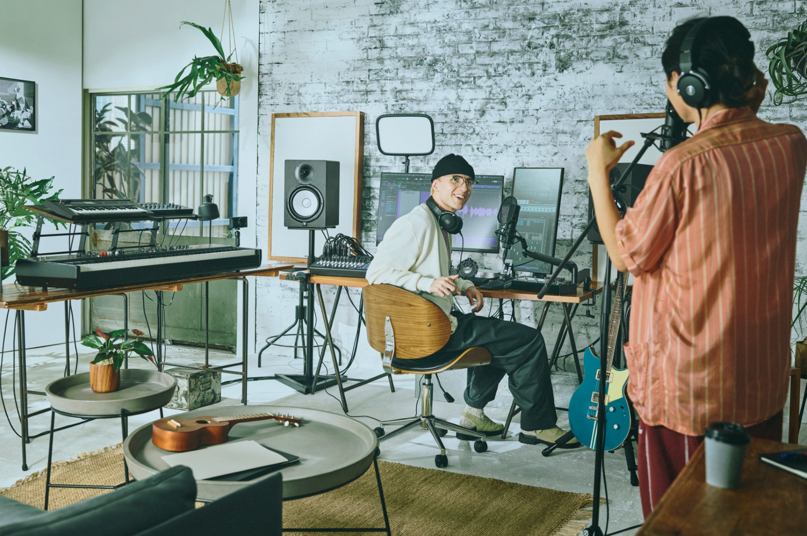 Yamaha Mgx16 White - Mesa de mezcla digital - Variation 6