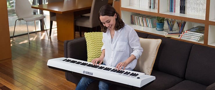 Yamaha Np-12 - White - Piano digital portatil - Variation 3