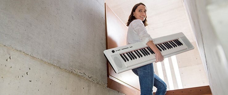 Yamaha Np-12 - White - Piano digital portatil - Variation 4