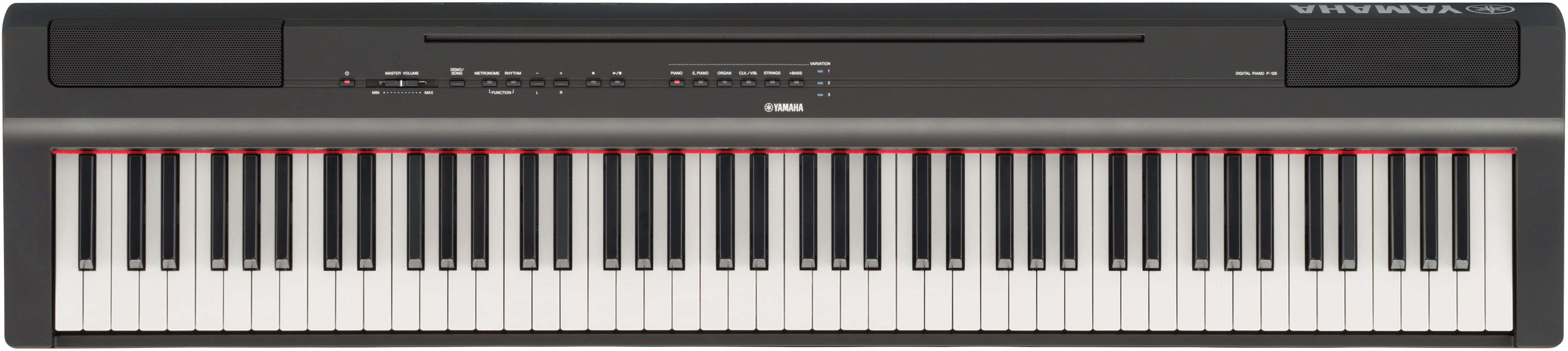 Yamaha P-125 - Black - Piano digital portatil - Variation 1