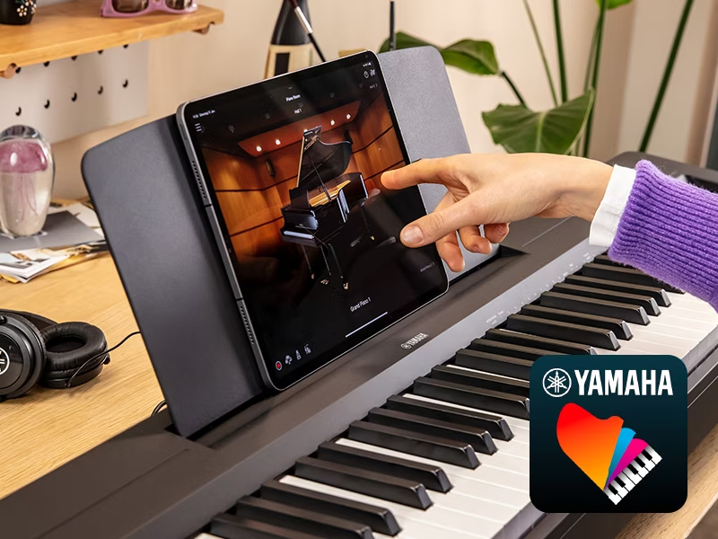 Yamaha P-145 Black - Piano digital portatil - Variation 8