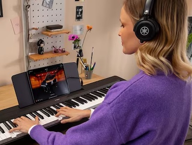 Yamaha P-145 Black - Piano digital portatil - Variation 12