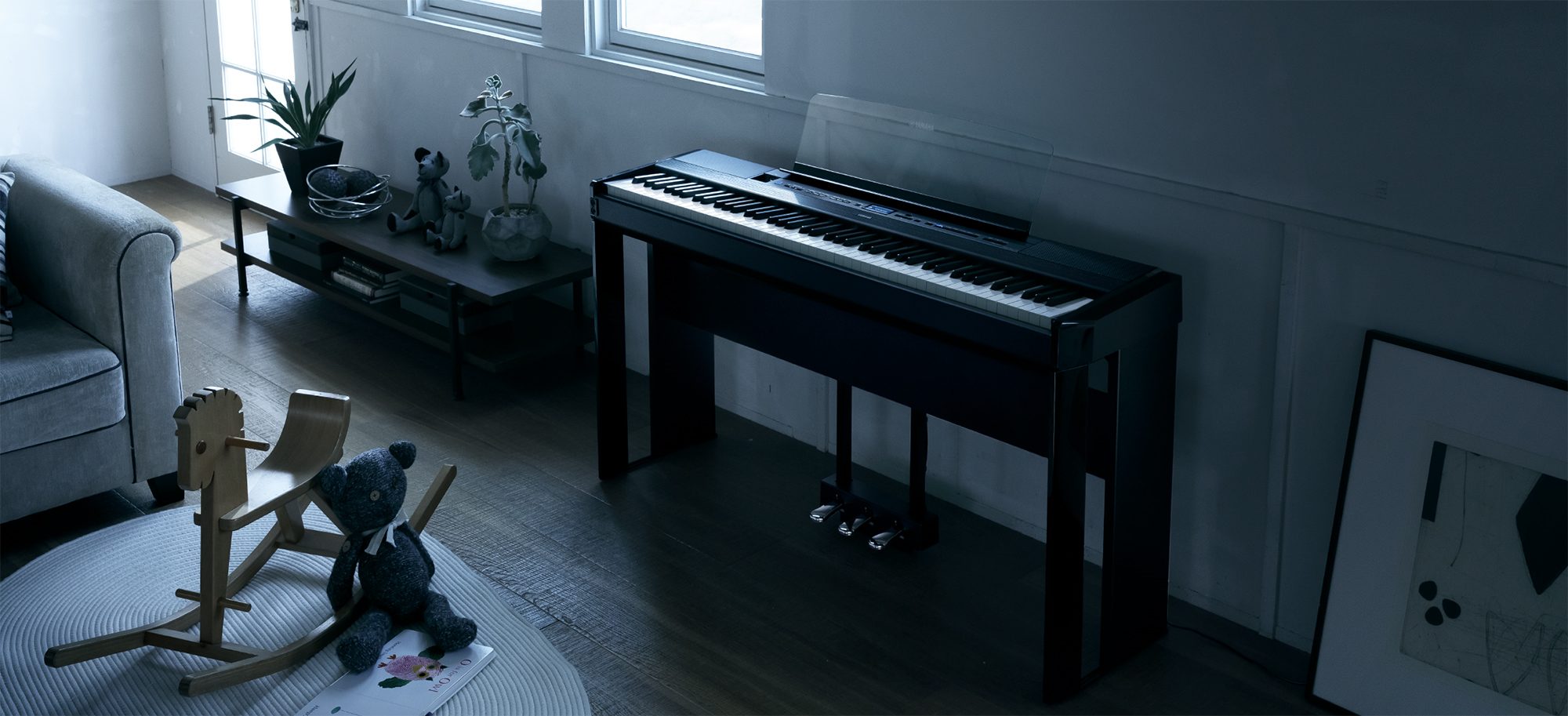 Yamaha P-515b - Black - Piano digital portatil - Variation 4