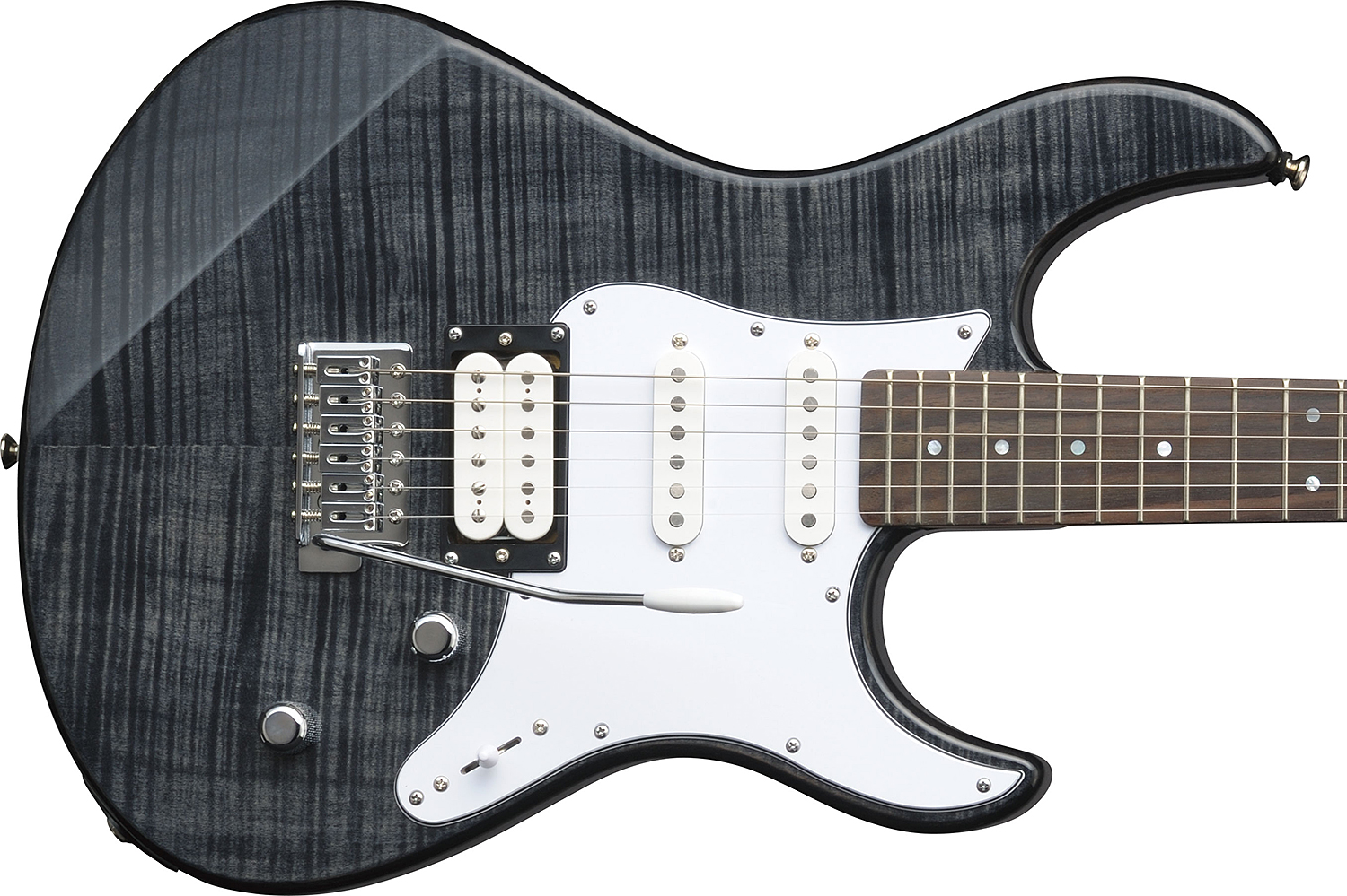 Yamaha Pacifica 212vfm Translucent Black - Guitarra eléctrica con forma de str. - Variation 2