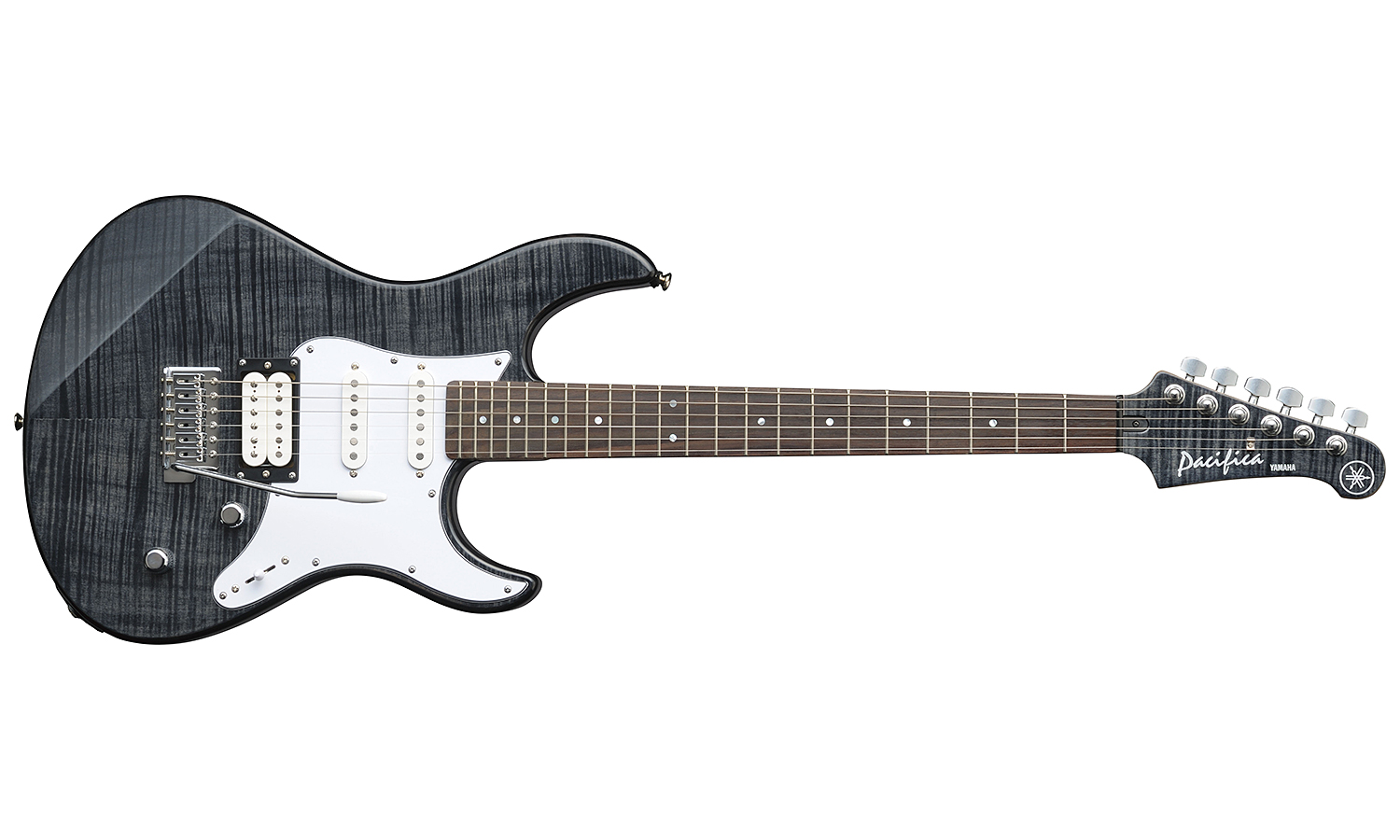 Yamaha Pacifica 212vfm Translucent Black - Guitarra eléctrica con forma de str. - Variation 1