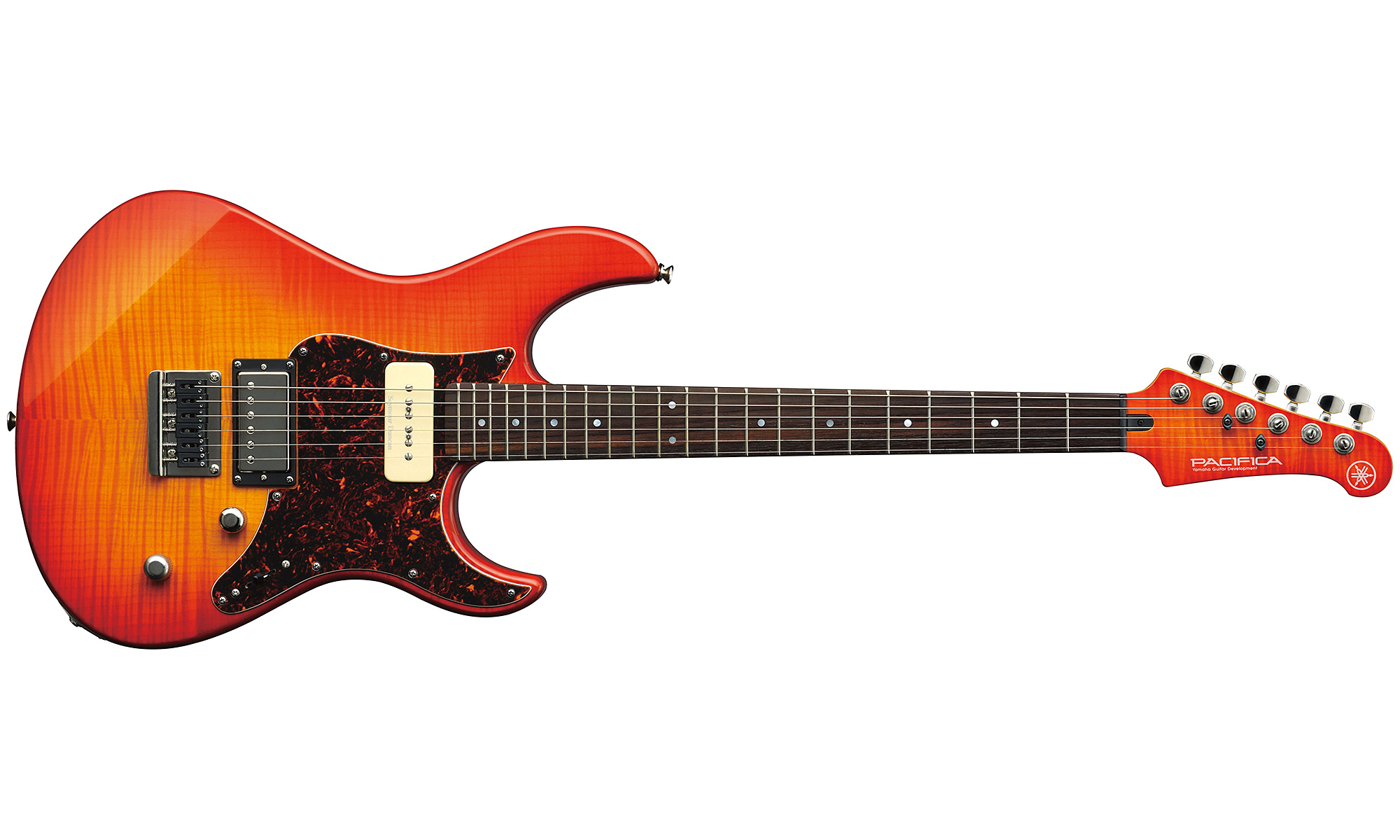 Yamaha Pacifica Pac611hfm Lab Rw - Light Amber Burst - Guitarra eléctrica con forma de str. - Variation 1