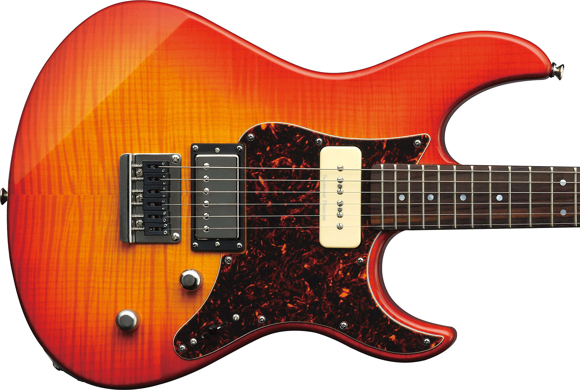 Yamaha Pacifica Pac611hfm Lab Rw - Light Amber Burst - Guitarra eléctrica con forma de str. - Variation 2