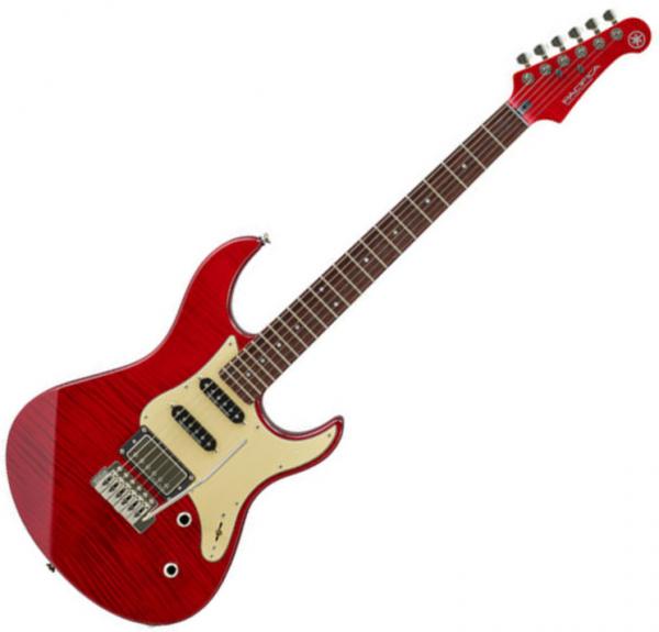 Guitarra eléctrica de cuerpo sólido Yamaha Pacifica PAC612VIIFMX - Fire red