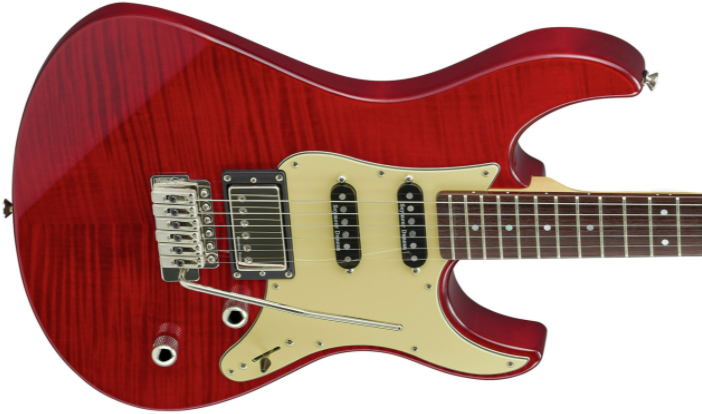 Yamaha Pacifica Pac612viifmx Hss Seymour Duncan Trem Rw - Fire Red - Guitarra eléctrica con forma de str. - Variation 2