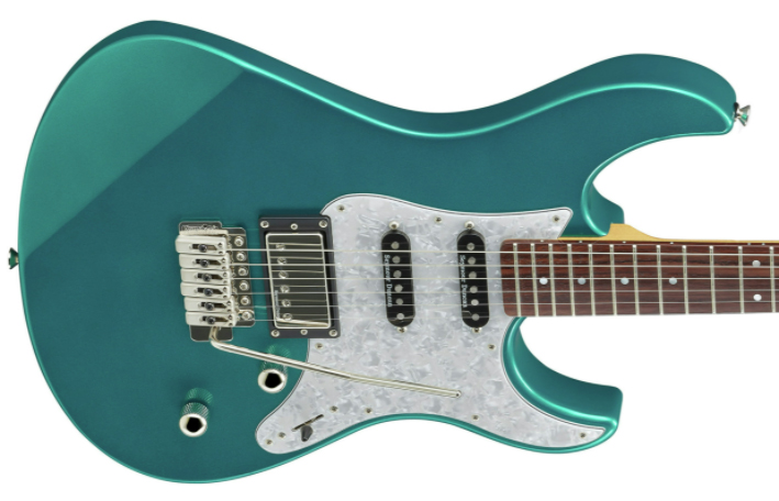 Yamaha Pacifica Pac612viix Hss Seymour Duncan Trem Rw - Teal Green Metallic - Guitarra eléctrica con forma de str. - Variation 2