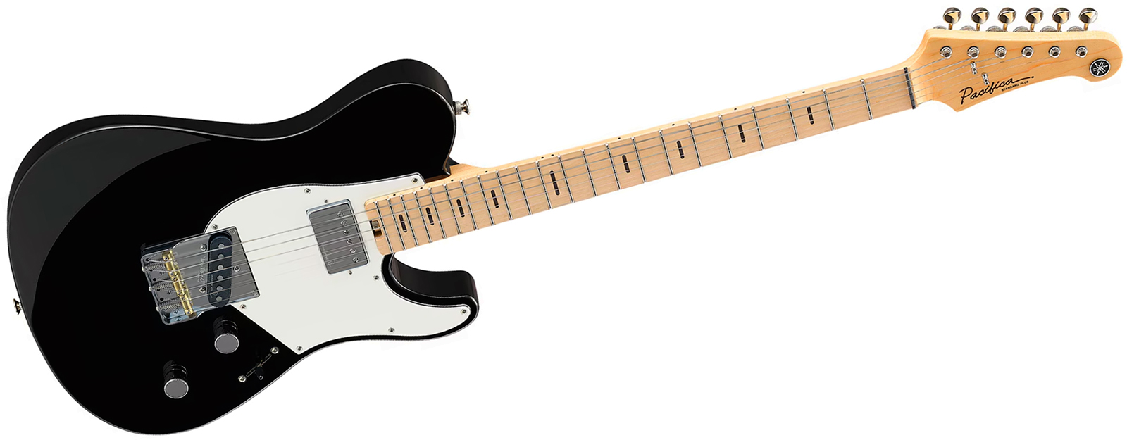 Yamaha Pacifica Sc Standard Plus Pacs+11sm Hs Ht Mn - Black - Guitarra eléctrica con forma de tel - Variation 1