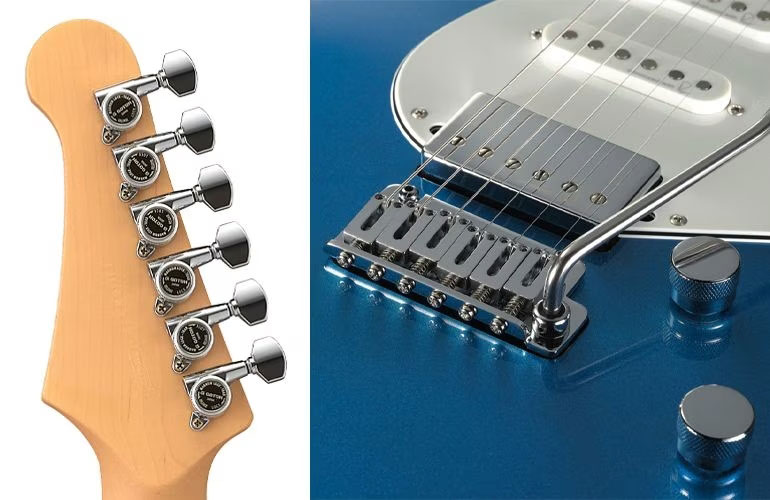 Yamaha Pacifica Standard Plus Pacs+12 Trem Hss Rw - Sparkle Blue - Guitarra eléctrica con forma de str. - Variation 2