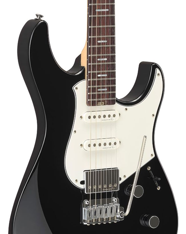 Yamaha Pacifica Standard Plus Pacs+12 Trem Hss Rw - Black - Guitarra eléctrica con forma de str. - Variation 2